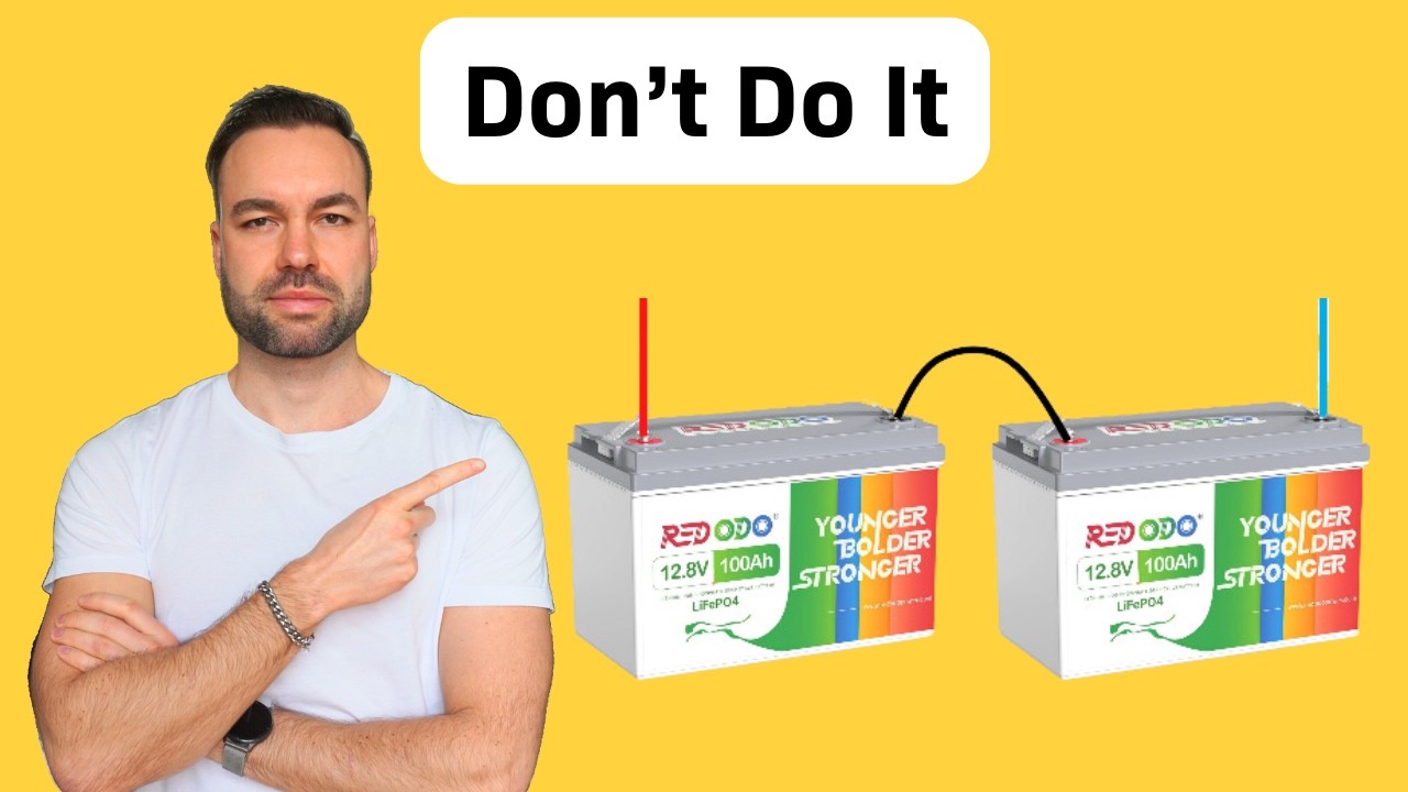 Don't Wire Batteries in Series - Common Error