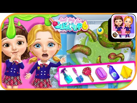 Sweet Baby Girl Cleanup 6 #7 - School Cleaning Game | TutoTOONS | Educational | HayDay - YouTube