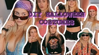 10 LAST MINUTE DIY HALLOWEEN COSTUMES 2019 using stuff you probably already have