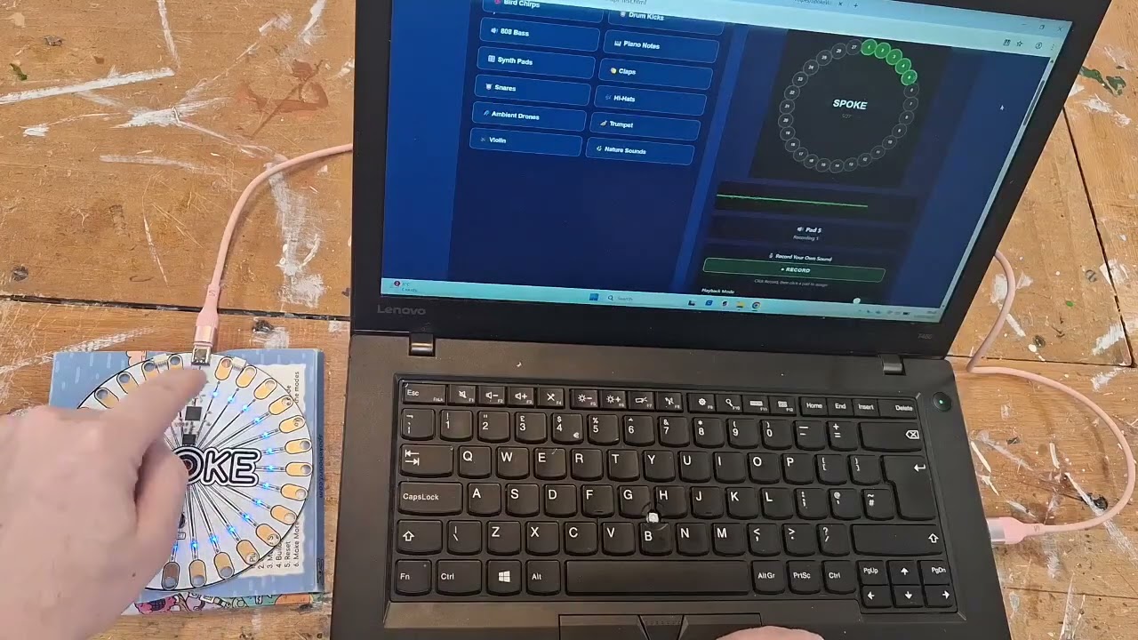 Spoke freesound api test