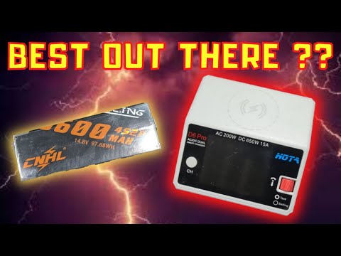 Hota D6 Pro charger and NEW batteries !!