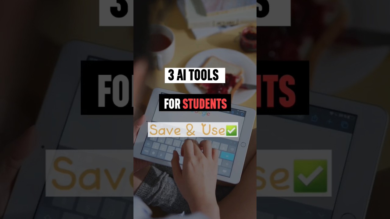 3 AI Tools For Students | Tech Vicky