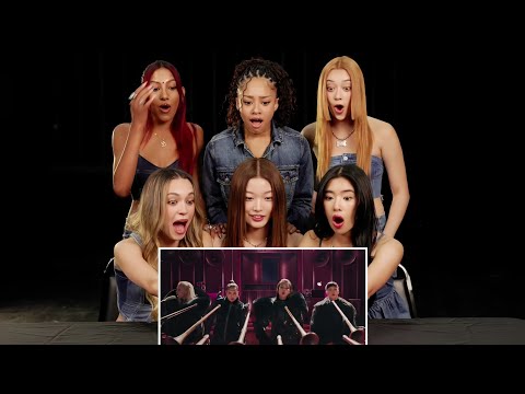 KATSEYE Reaction BLACKPINK '(뛰어) JUMP' M/V