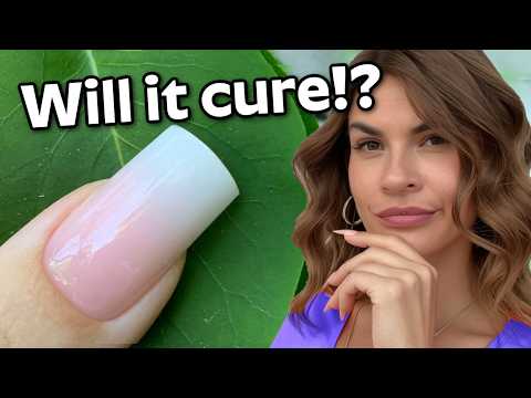 Will gel cure thru COLORED TIPS? Not sure 🧐 BTARTbox Ombré Tips Review