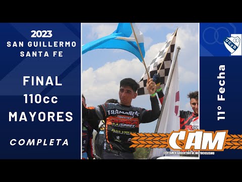FINAL COMPLETA - 110cc Mayores - 11a Fecha Ultima - Coronación San Guillermo 2023