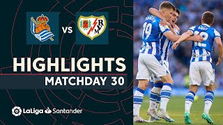 Videoresumen del Real Sociedad - Rayo Vallecano