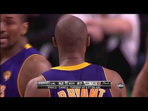 2010 NBA Finals Game 5 Los Angeles Lakers @ Boston Celtics - 2010/06/13 (Kobe38p; PP27p; KG/Rondo18)