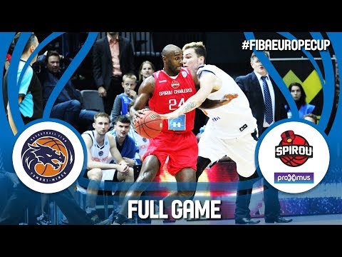 Tsmoki-Minsk (BLR) v Proximus Spirou (BEL) - Full Game - FIBA Europe Cup 2017-18