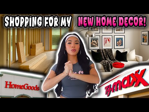SHOPPING FOR MY NEW HOUSE (DECOR + FURNITURE)