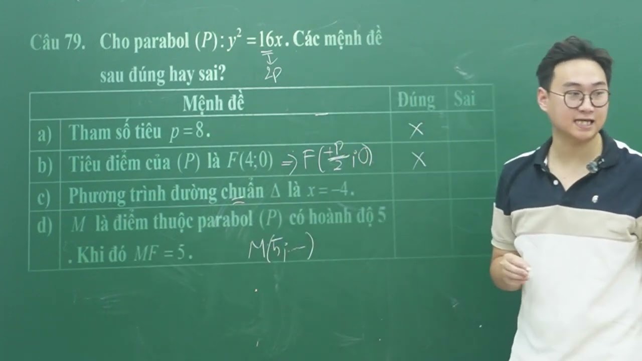 3 ĐƯỜNG CONIC - PARABOL