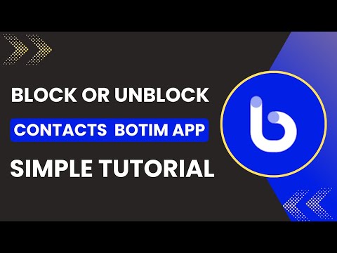 How to Block or Unblock Contacts on Botim App