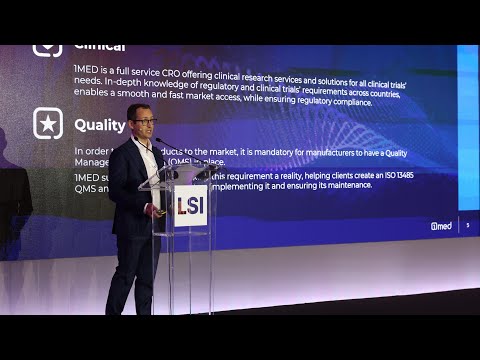 Enrico Perfler Presents 1MED at LSI Europe '23