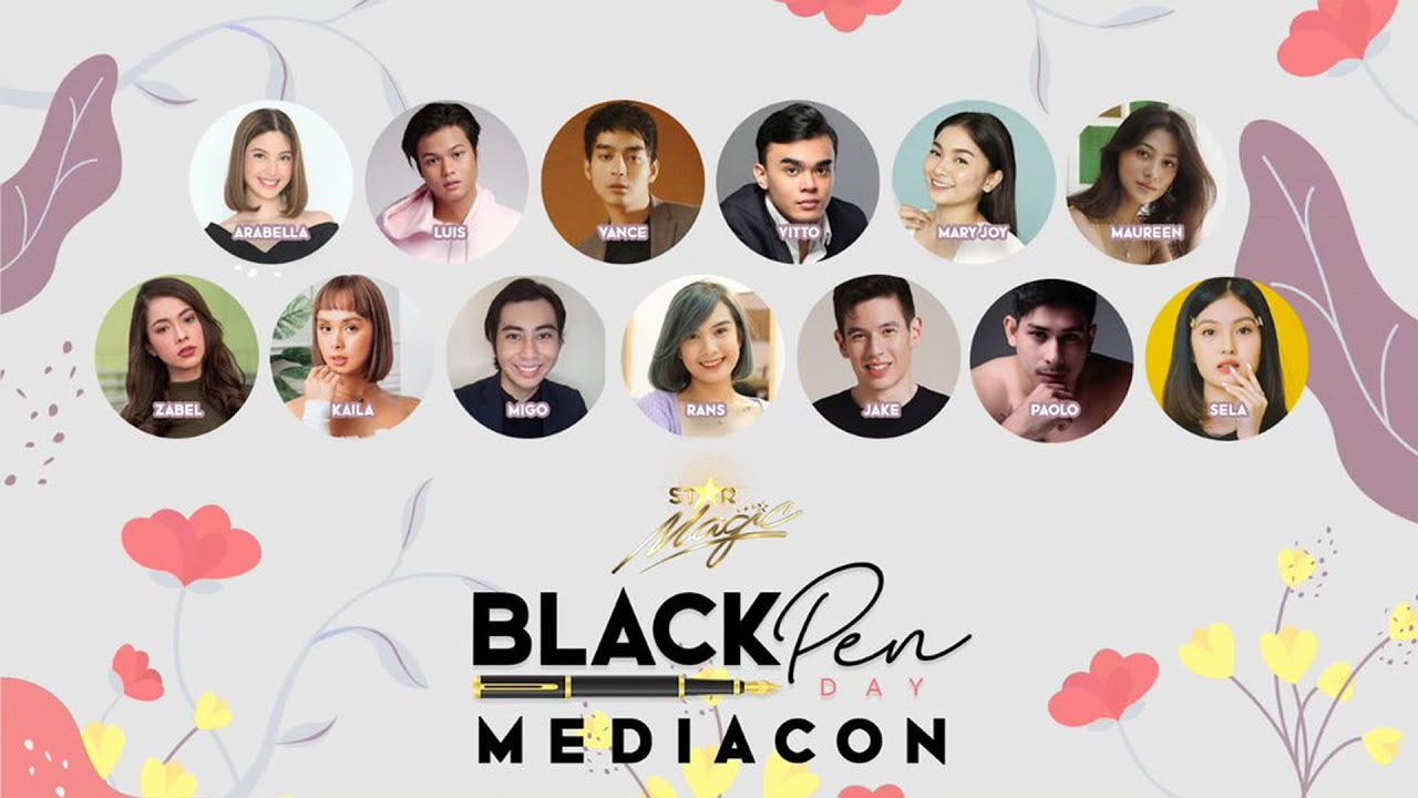 Star Magic Black Pen Media Con (New Artists) | June 21, 2021