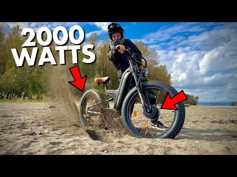 The Cheapest DUAL MOTOR 35 MPH Ebike - Freesky Warrior Pro Review