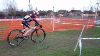 preview picture of video 'U12s, 4 Dec 2011, Midland Cyclo Cross Championships, Sundorne Sports Village, Shrewsbury.'