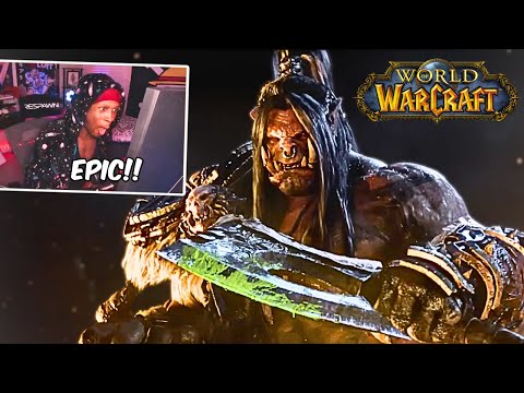 NON WARCRAFT PLAYER Reacts to ALL Wow Cinematics!! - PART 1 - World of Warcraft is PEAK.