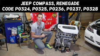 JEEP COMPASS RENEGADE CODE P0324 P0325 P0326 P0327 P0328 Knock Sensor
