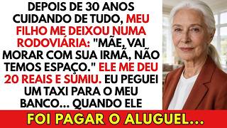 Meu Filho Me Deixou Na Rodoviária Com 20 Reais, Mas Quando Ele Tentou Usar O Cartão...