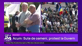 Protest marți în Piața Victoriei. Mii de sindicaliști, nemulțumiți de măsurile guvernamentale