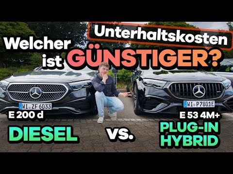 Mercedes-AMG E 53 Hybrid vs. E 200 d – Kostenvergleich: Testfahrt, Verbrauch | E-Klasse