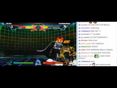 EVO UMVC3 2013 TOP8 Losers ATX Zak vs FillipinoChamp