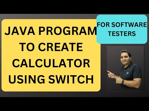 9 Program To Create Calculator Using Switch In Java Java Interview Questions