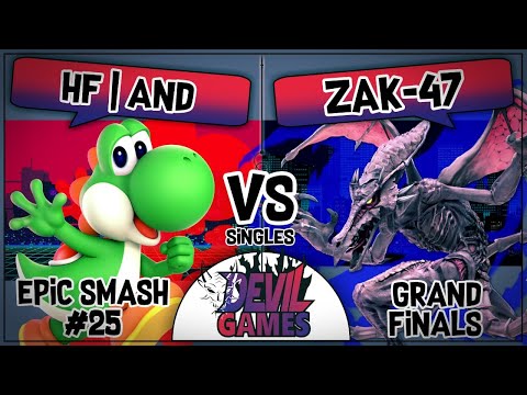 Epic Smash #25: HF|And (Yoshi) vs zAK-47 (Ridley) - Grand Final