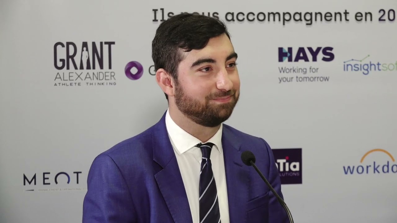 Bastien Auvray, responsable de division senior finance, chez Hays