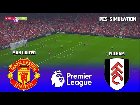 Manchester United vs Fulham  - Premier League 2025 | PES 21 Simulation