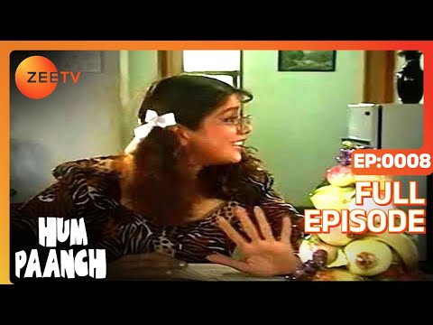 Hum Paanch - Hindi TV Serial - Full Ep - 8 - Ashok Saraf, Shoma Anand - Zee TV
