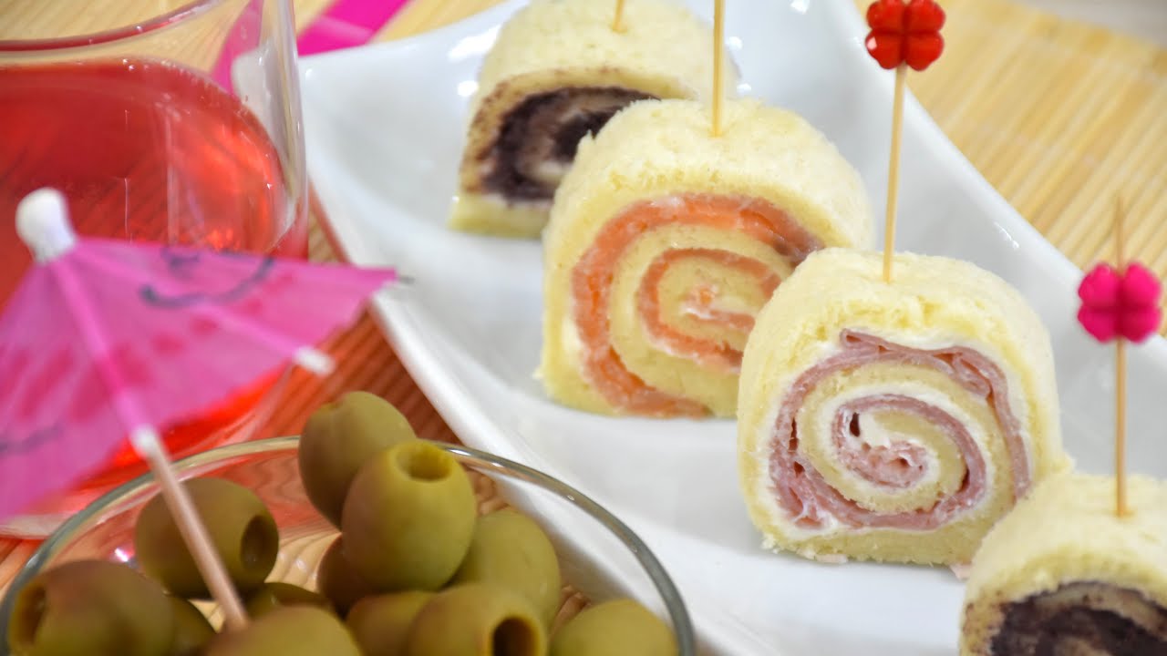 Girelle di pane da aperitivo