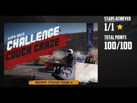 WRECKFEST Walkthrough Gameplay Part 12 - COUCH CRAZE