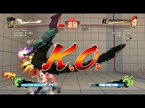 eFawwaz (Cammy) vs Zues (Bison)