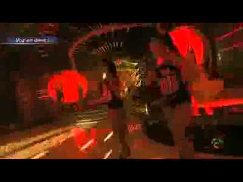 Tu Cara Me Suena Angy imitando a Cristina Aguilera