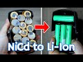 How to turn your outdated NiCd tool batteries into powerful Li-ion ones!