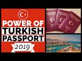 Turkish Passport Visa Free Countries 2019 - Visa Free, Visa on Arrival, Embassies