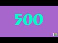 Numbers 500 0