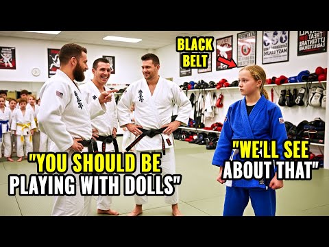 Black Belt Ridicules A Little Girl At Jiu-Jitsu Class — 11 Seconds Later, She Easily Submitts Him