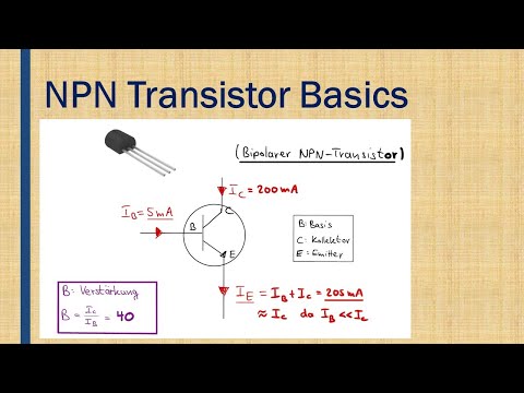 Transistor Teil 1 - NPN Transistor Basics