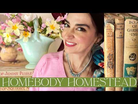 HOMEBODY HOMESTEAD ~ EP 4 Spring Homestead: Sowing Vegetables, Renovating Bathroom Floor & Dahlias