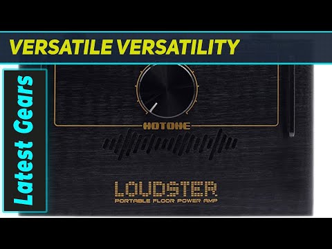 Hotone Loudster 75-Watt Portable Floor Power Amplifier 2010s - Black image 4