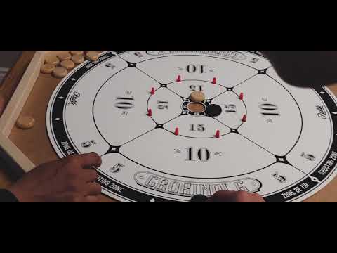 Crokinole Rustic board game Intro