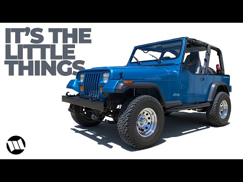 Jeep YJ Wrangler Door Mirror Fix Floor Mats and Tow Hooks by Rugged Ridge