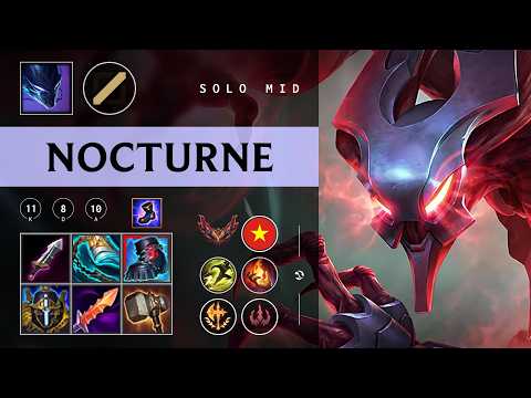 Nocturne Mid vs Viktor - VN Grandmaster Patch 26.03