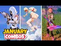 BEST COMBOS FOR SKINS RELEASED IN JANUARY 2024! - Fortnite
