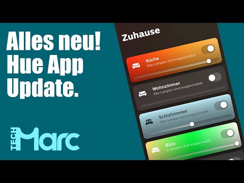 Die neue Philips Hue App 4.0+ - Kurzer Rundgang (Deutsch)