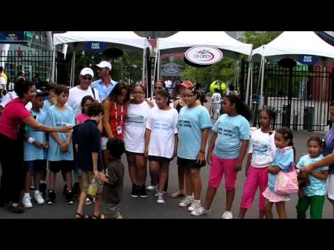 TennisHeights with Irina Falconi at the USOpen