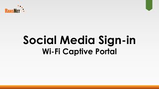 Social Media Sign-in to mbox Wi-Fi Captive Portal