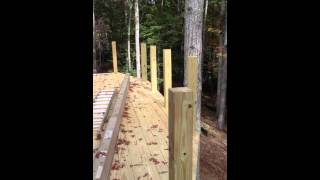 Garage, breezeway, catwalk & deck