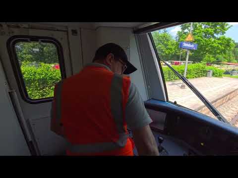 8K Führerstandsmitnahme S-Bahn München S8 Herrsching - Pasing BR423 09.06.2025